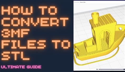 3mf to stl|3MF to STL: How to Convert 3MF Files to STL .
